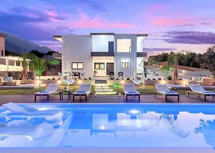 Stavento Luxus Privater Pool By Interhome * 干尼亞